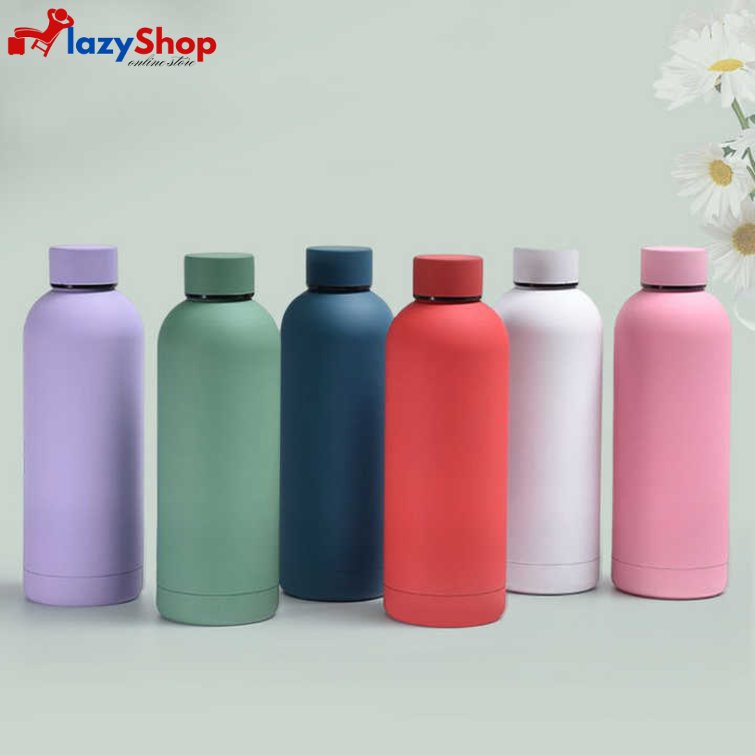 Trendy Double Wall Vacuum Insulated Stainless Steel Water Bottle