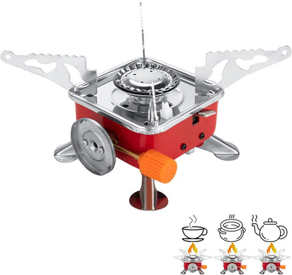 Stove With Jetboil Piezo Ignition,Collapsible Pocket Rocket Backpacking Stove