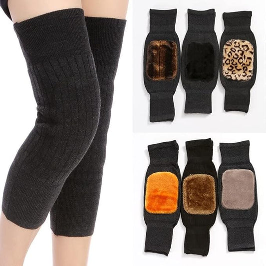 Knee warmers Thick Warm Kneepad Leg Guard Cashmere Knee Protector