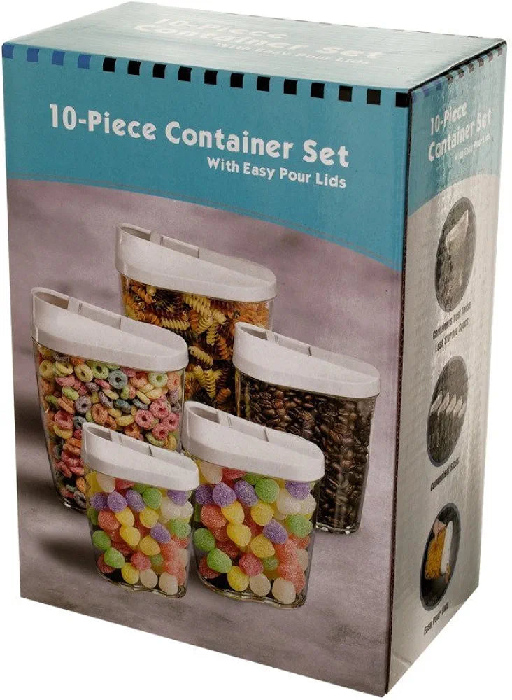 Transparent Food Container Set