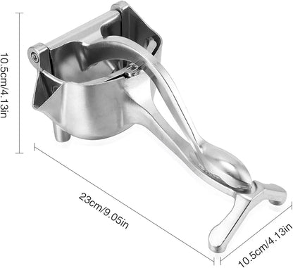 Manual Fruit Juicer Stainless Steel Hand Squeezer