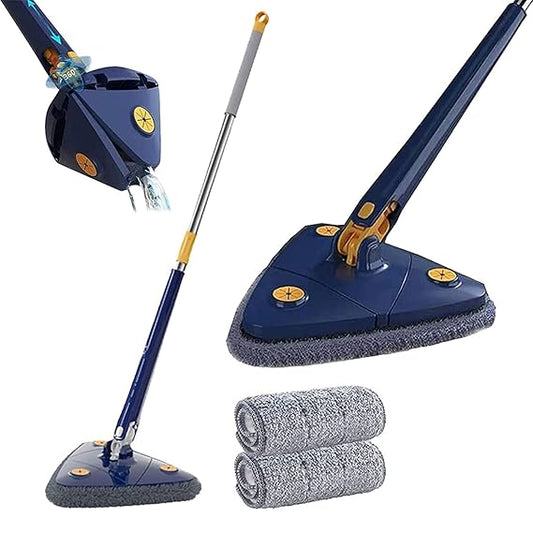 360° Rotatable Adjustable Triangle Multifunctional Cleaning Mop