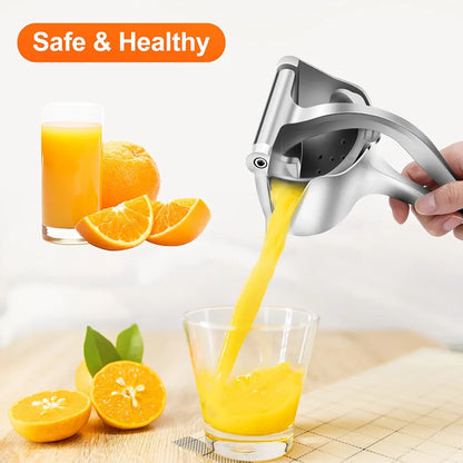 Manual Fruit Juicer Stainless Steel Hand Squeezer