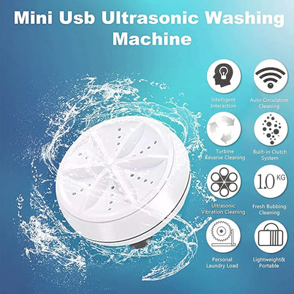 Portable Ultrasonic Washing Machine