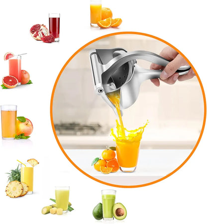 Manual Fruit Juicer Stainless Steel Hand Squeezer