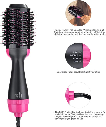 Hair Dryer Hot Air Brush One Step