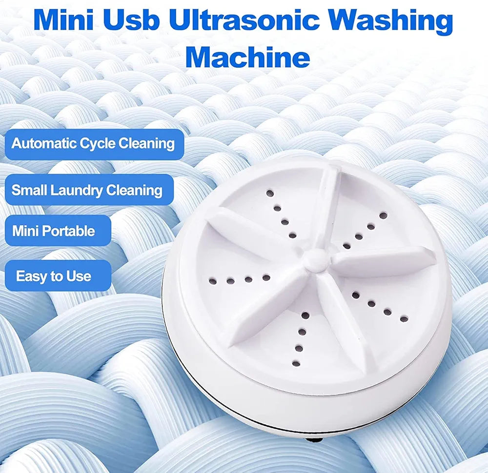 Portable Ultrasonic Washing Machine