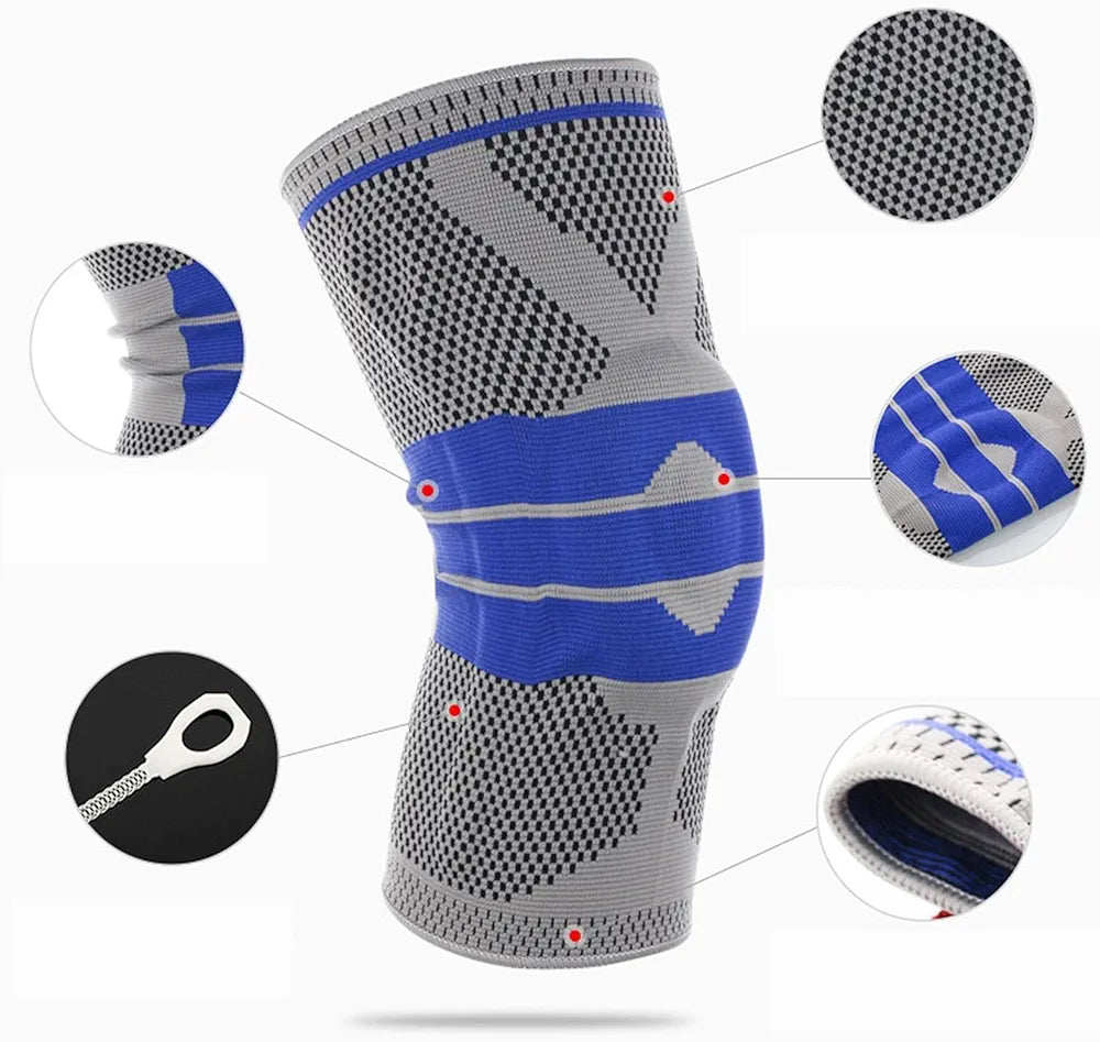 Knee Brace, with Gel Strips Kneepad Protectio