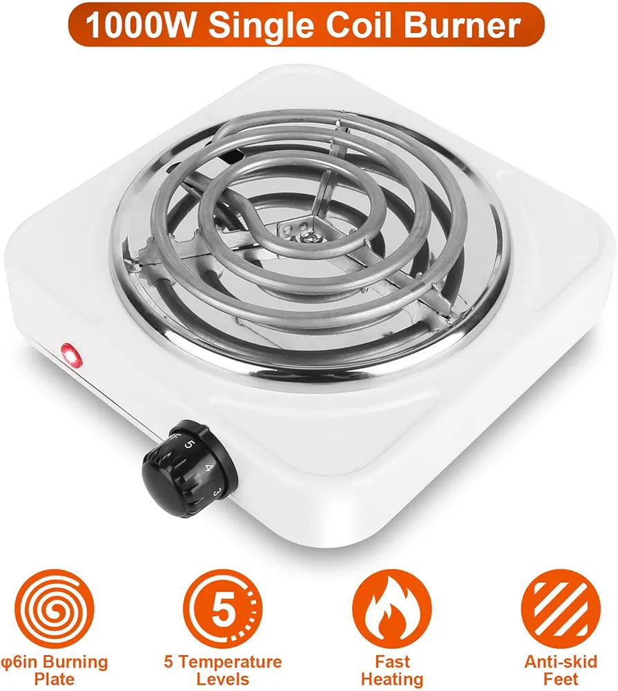 Electric Single Burner 1000W