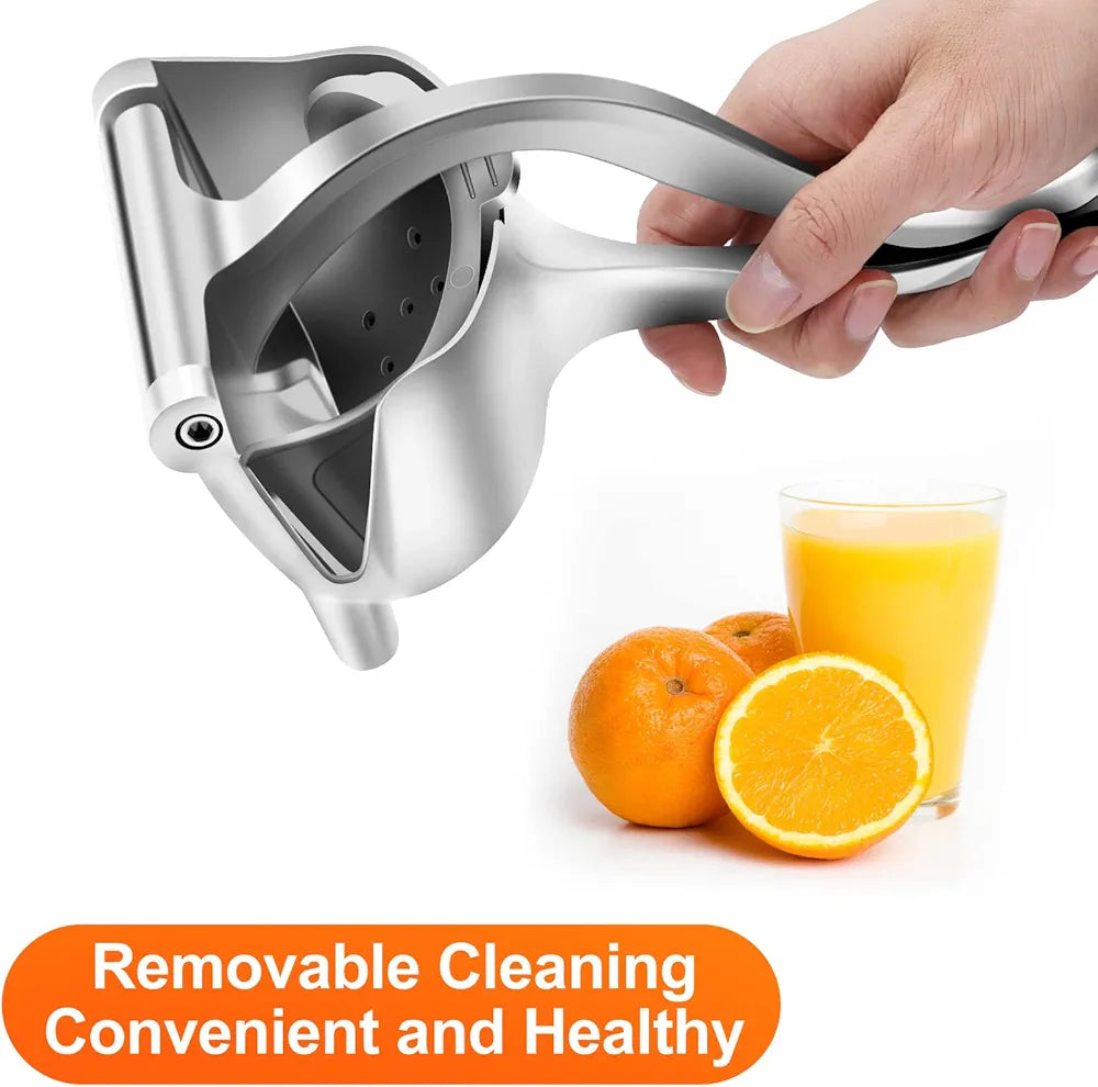 Manual Fruit Juicer Stainless Steel Hand Squeezer