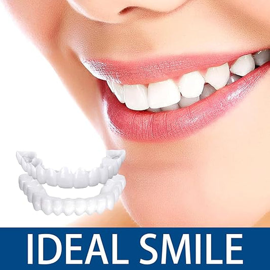 Instant Smile Reusable Snap On Veneers (Upper & Lower)