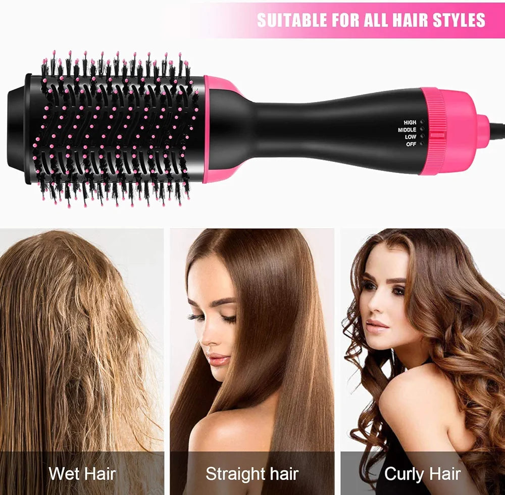 Hair Dryer Hot Air Brush One Step