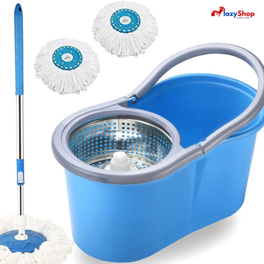 360 Cleaning Spin Mop for Steel Bucket Floor Cleaning