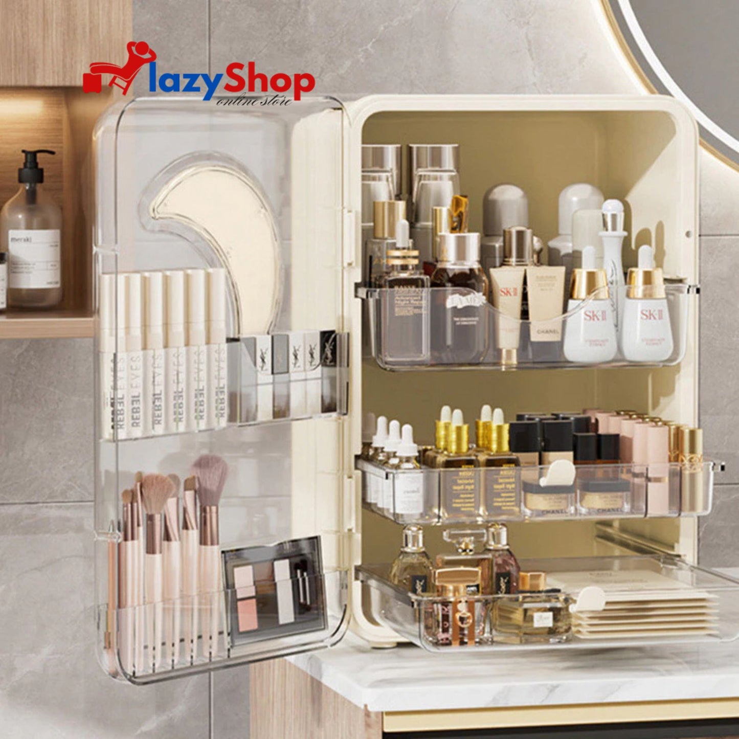 Cosmetics Shelf Vanity Cupboard