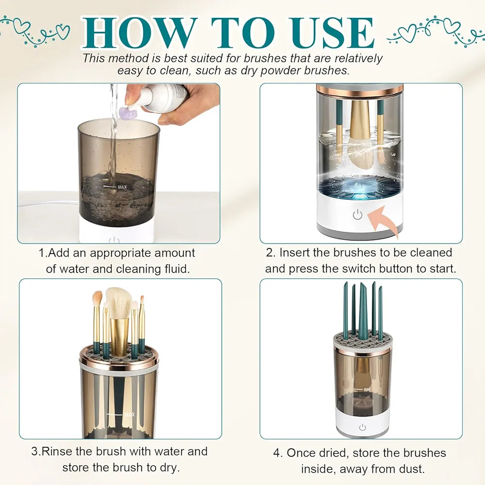 Makeup Brush Cleaner Machine