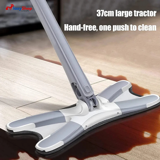 360 Microfiber X Shape Mop For Floor Cleaning