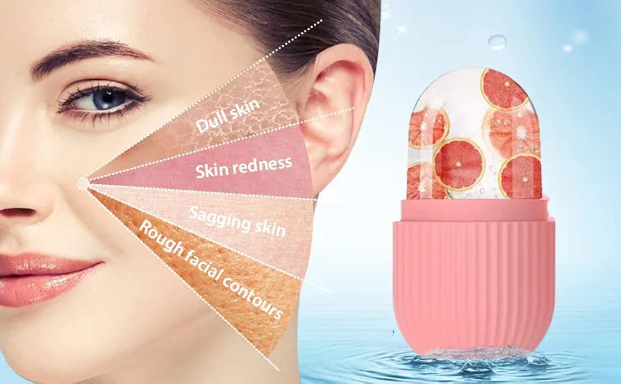 Ice Face Roller Silicone Facial Cube