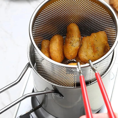 Deep Fryer Pot With Basket