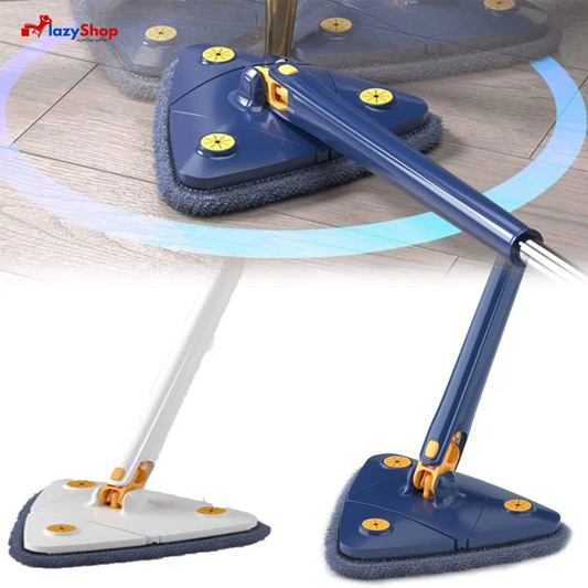 360° Rotatable Adjustable Triangle Multifunctional Cleaning Mop