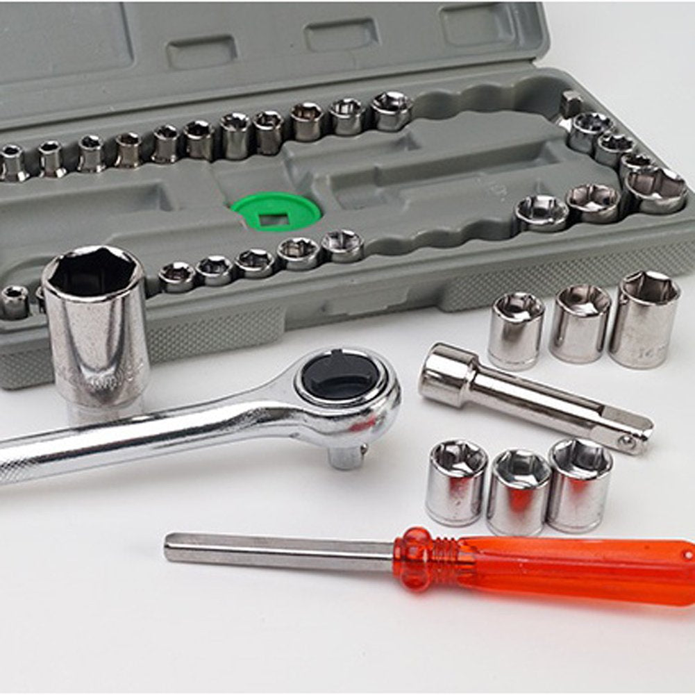 Aiwa Multi-Purpose 40 pcs combination socket wrench set