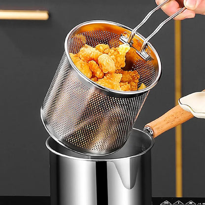 Deep Fryer Pot With Basket