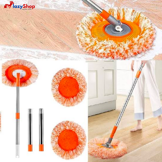 360° Rotatable Sun Flower Adjustable Cleaning Mop