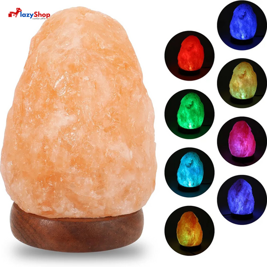 USB Himalayan Salt Lamp with 7 Colors Changing