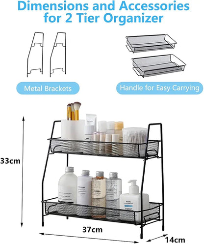 Multi Functional 2 Layer Rack Metal