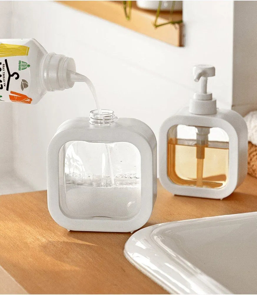 Soap Dispenser Plastic Clear Liquid Dispenser Pump