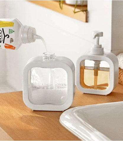 Soap Dispenser Plastic Clear Liquid Dispenser Pump