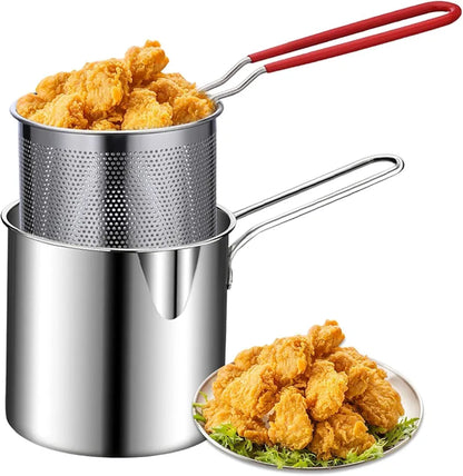 Deep Fryer Pot With Basket