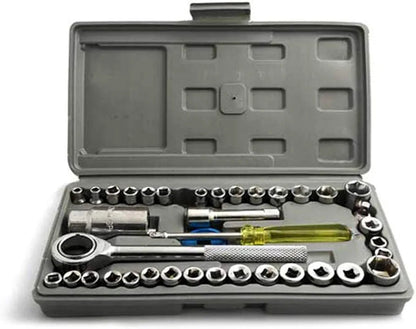 Aiwa Multi-Purpose 40 pcs combination socket wrench set