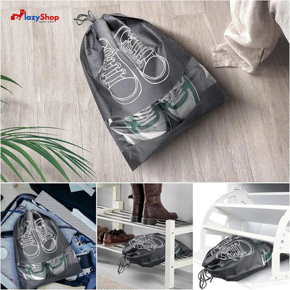 Pack Of 5 Waterproof Travel Shoe Bag